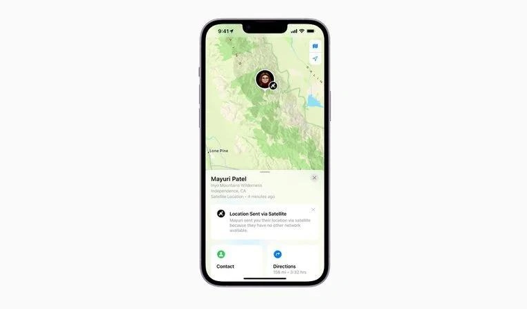 乳源苹果14维修分享iPhone14系列中 FindMy功能通过卫星分享位置方法教程 